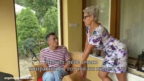 Субтитры — Понравилось порно с моим участием, сынок?